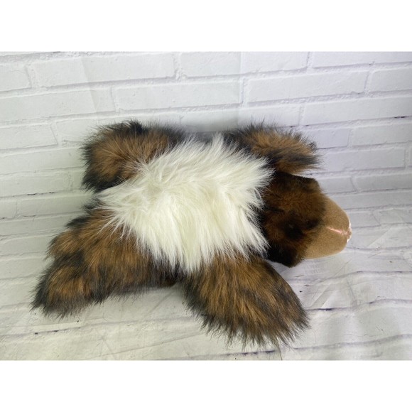 VTG Carousel by Guy Bunny Rabbit Laying Floppy Hairy Bull Nose Plush Toy Brown - Picture 10 of 12